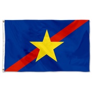 Ngaraard State Palau Flag Banner