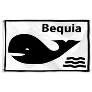 Unofficial of Bequia islandSt Flag Banner