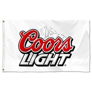 Coors Light Beer Flag Banner