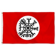 Star Wars Star Trek fans banner Black Sun Style Flag Banner