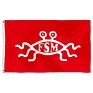 Flying Spaghetti Monster Flag Banner