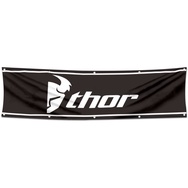Motorcycles Garage Shop Decor Banner Works for Thor Flag 2x8 Feet