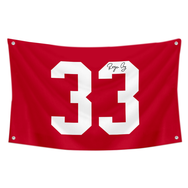 Roger Craig NO. 33 Flag Banner Red