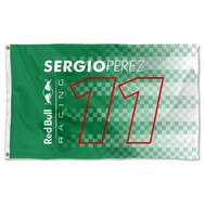 Formula one Sergio Perez 11 Flag Banner