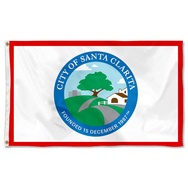 California City of Santa Clarita Flag Banner