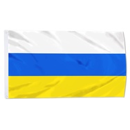 Naval jack of Slovenia Flag Banner