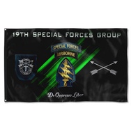 19Th Special Forces Group Flag Banner
