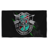 20Th Special Forces Group Numeral Flag Banner