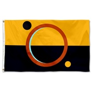 The Expanse Mars Republic Flag Banner