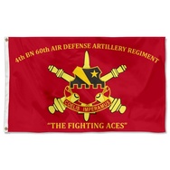 60th Air Defense Artillery Flag Banner
