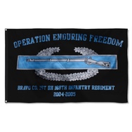 Custom Combat Infantry Badge Flag Banner