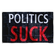 Politics Suck Flag Banner