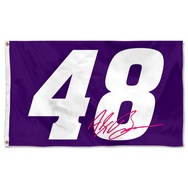 Alex Bowman No.48 Racing Car Flag Banner