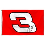 Austin Dillon No.3 Racing Car Flag Banner