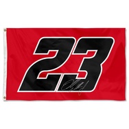 Bubba Wallace No.23 Racing Car Flag Banner