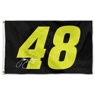 Jimmie Johnson No.48 Racing Car Flag Banner