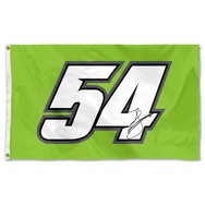 Ty Gibbs No.54 Racing Car Flag Banner