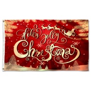 Christmas Fly On Sky Flag Banner 41333