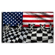 Dirt Track Racing Flag Banner 42104