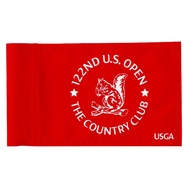 122ND US Open Golf Flag Double Side The Country Club Golf Flag Banner Red