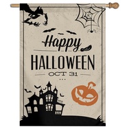 Happy Halloween House Flag Banner 920243B