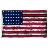 Vintage 1865-1867 the United States flag