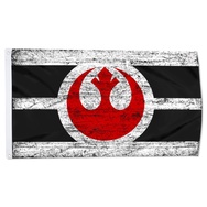 Retro Rebel Alliance Flag Banner