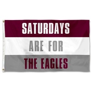 Boston flag Saturdays are for the Eagles Flag banner