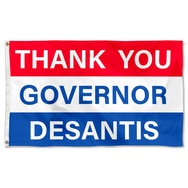 RON DESANTIS Thank You Governor Desantis 2024 USA Flag Banner