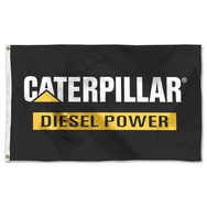 Montree Shop Caterpillar Cat Diesel Power Advertising Earth Mover Equipment New Flag Banner