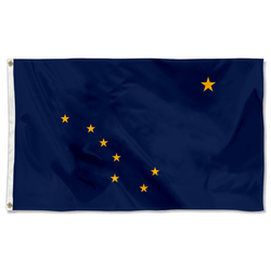 The United States Alaska Flag