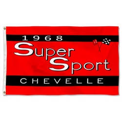 Chevrolet 1968 Super Sport Flag Banner