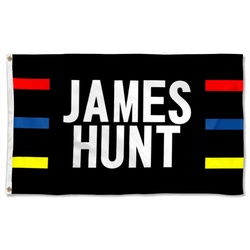 James Hunt Flag Banner