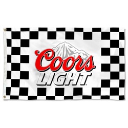 Coors Light Beer Flag Banner