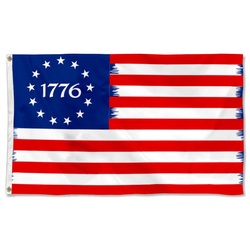 SONS OF LIBERTY 1776 BETSY ROSS VINTAGE Flag Banner
