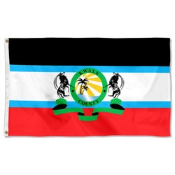 Kwale County, Kenya Flag Banner