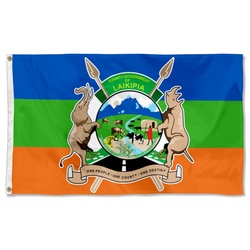 Laikipia County, Kenya Flag Banner
