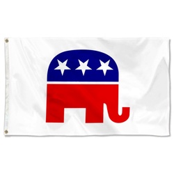 US Republican Party Flag Banner
