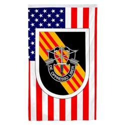 5th Special Forces Group (Airborne) Decorative Flag Banner