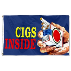 Cigs Inside Flag Banner