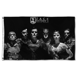 Justice League Movie Poster Snyder's Cut 2021 Flag Banner