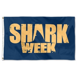 Shark Week Flag Banner