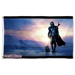 Star Wars The Mandalorian Poster Flag Banner
