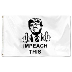 Donald Trump Flag Impeach This Flag Banner