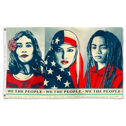 Women's March Flag Banner