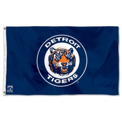 Detroit Tigers Flag Banner