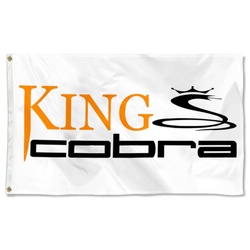 King Cobra Golf logo Flag Banner