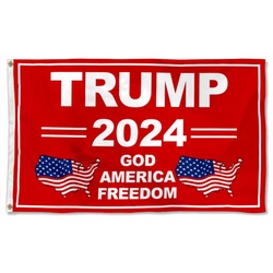 Donald Trump Flag 2024 Don Jr Ivanka USA Flag Banner