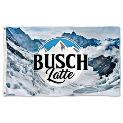 Busch Latte Flag Banner