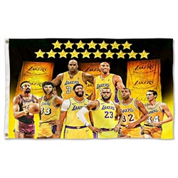 Los Angeles Lakers Flag 2020 Champions Flag Banner